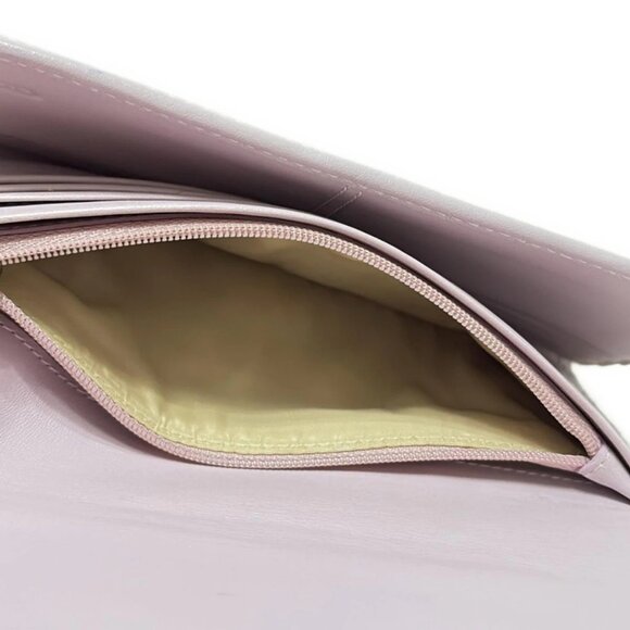 Auth COACH - Light Purple Leather Long Wallet - Picture 5 of 5